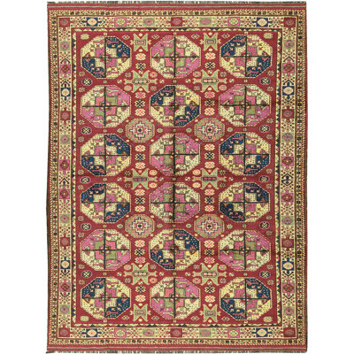 Afghan One-of-a-Kind 6'5" X 8'4" Area Rug