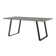 Alonia 5 Piece Pewter Rectangular Dining Set