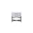 2 Drawer Nightstand - White (USB Type C)
