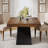 31.5 Inch Square Dining Table, Kitchen Table Small Dinner Table Farmhouse Dining Room Table-315593167