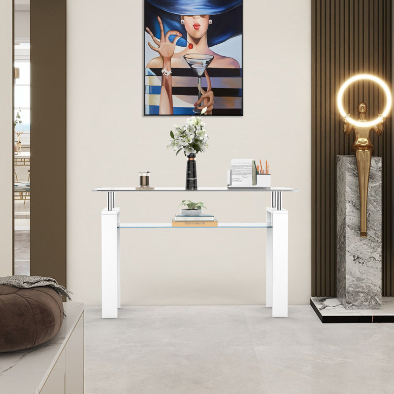 Console Nickelsville 47,2, Blanc