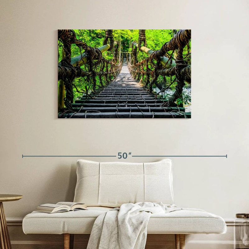 Lilie Tree Vine Bridge, H 26 po x l 39 po