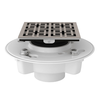 Rohl PVC 2" X 3" Drain Kit With 3142 Weave Decorative Cover