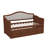 Twin Daybed With Trundle, Daybed With 2 Storage Drawers, Wooden Sofa Bed With Upholstered Button Tufted Backrest For Living Room-1385214269