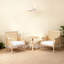 Chaise simple, fauteuil d'appoint, fauteuil, fauteuil de lecture rembourré pour l'intérieur