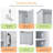 Bathroom Storage Cabinet with Doors and Drawers-1045015998