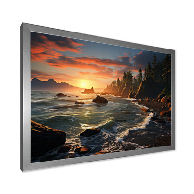 " USA Olympic National Park In Sunset "