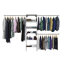 SuiteSymphony 84" W - 120" W Closet System with Drawers and Doors-19958958