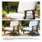 Montelongo Solid Teak Wood Outdoor Lounge Chairs With Cushions-995016650-995016651