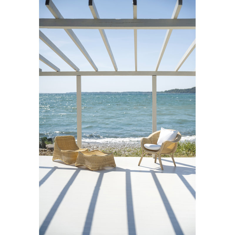 Chaise et tabouret d'extérieur Nanna Ditzel Chill