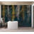 Abstract Wallpaper Wall Mural - Gilded Feathers-65619005