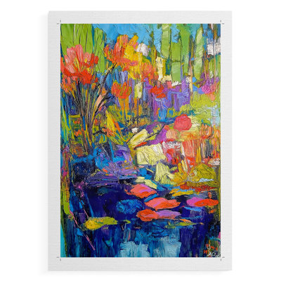 Série FLORAL DCXII - Impression sur toile seulement - NON CADRE