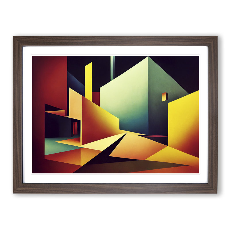Spectacular - Framed Print, 34cm H x 46cm W, Walnut Frame