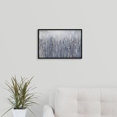 « herbey brume », impression sur toile