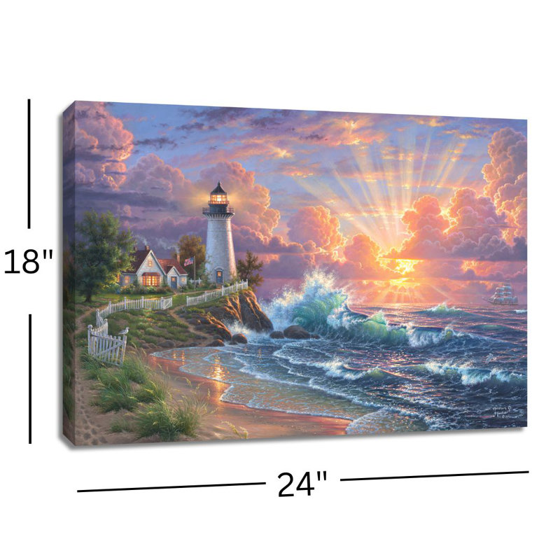 Light of Hope 18x24 Fully Illuminated ColorChange LED Print
