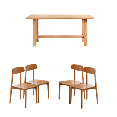 Ensembles de table de salle à manger en bois massif