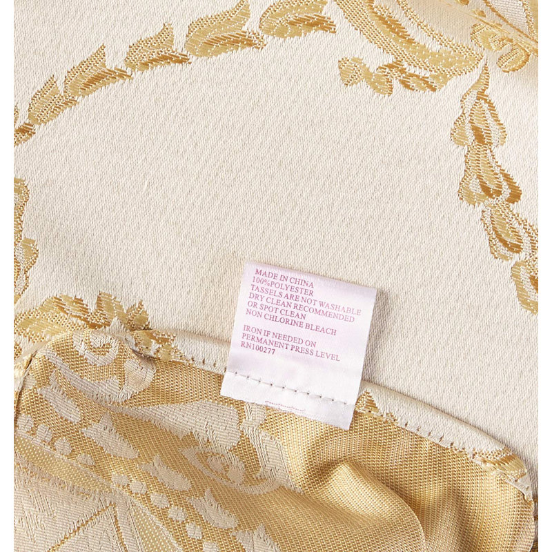 Bloch Table Runner, Beige, 70" W x 13" L