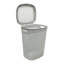 JVL Droplette Storage Plastic Laundry Hamper with Handles