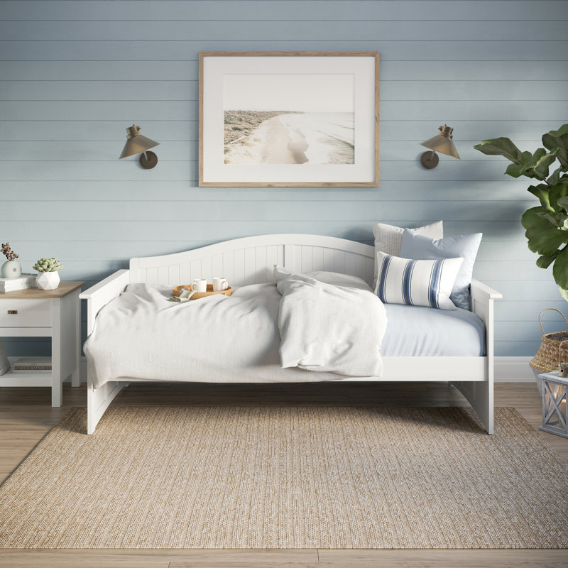 Nantucket Solid Wood Twin Daybed, White