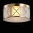 Baity Glass Flush Mount-1468623016