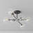 Blevins Glass Semi Flush Mount-194673020-169293195