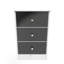 Fully Assembled Alafia 3 Drawer Bedside Table-1246337172-1246337177