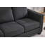 Canapé 57,9 po en tissu gris-2086635060