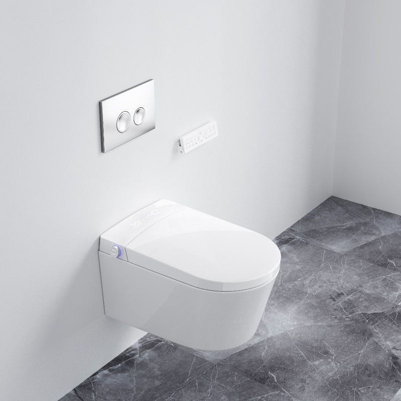 Stérilisateur UV de salle de bain mural monobloc allongé de luxe, Blanc