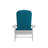 Rankins All-Weather Poly Resin Wood Adirondack Chairs with Cushions-1580249123