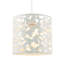 23cm H Metal Drum Pendant Shade ( No Direct Attachment Method ) in White