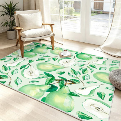Tapis aquarelle transparent lavable à la machine
