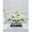 Silk Peony and Tulip Faux Floral in Vase-1279890677