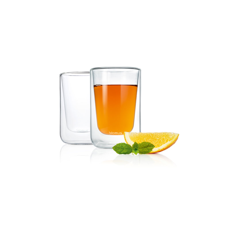 NERO Insulated Glasses 8.4oz - hot or coldCoffe Mug Set