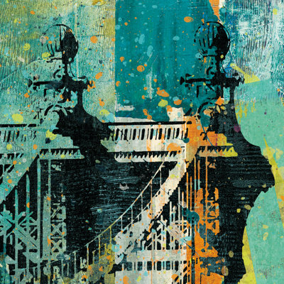 NY Graffiti Bridge by Roque Silva - Wrapped Canvas Print