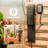 Backyard Discovery Bellerose 9' x 6' Cedar Wood and Polycarbonate Walk-In Outdoor Greenhouse Kit with Pergola