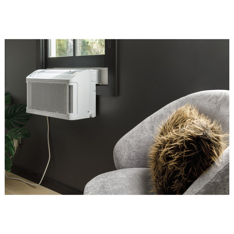 GE Profile ClearView 6,100 BTU Wi-Fi Connected Window Air Conditioner for 250 Sq. Ft., 6100 BTU