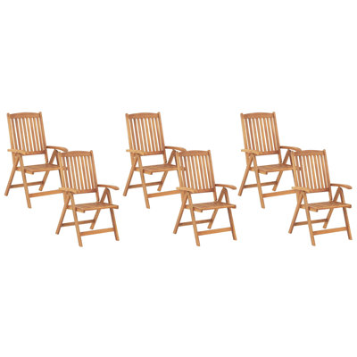 Saguenay Folding Patio Dining Armchair with Cushion