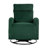 Upholstered Swivel Glider Rocking Chair-1469234381