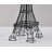 Eiffel Tower Table Lamp- Blue Shade