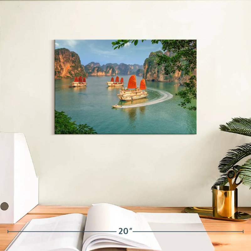 Bateaux de croisière Mehar Halong Bay, H 8 po x l 12 po