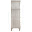 Commode et commode en chêne argenté, rangement polyvalent pour chambre à coucher / salon