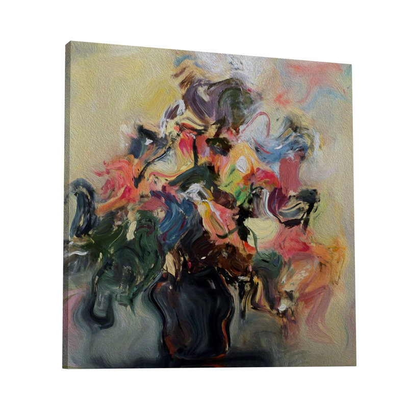 Reproduction sur toile tendue, H 36 po x l 36 po x P 1,5 po