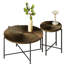 Table basse et de bout Radial