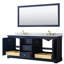 Ensemble de meuble-lavabo double 80 "avec miroir Avery-41604550-98248064
