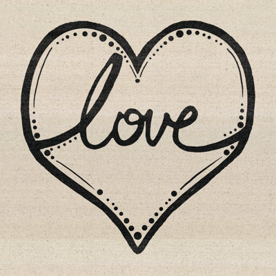 Love Tribal - Wrapped Canvas Print