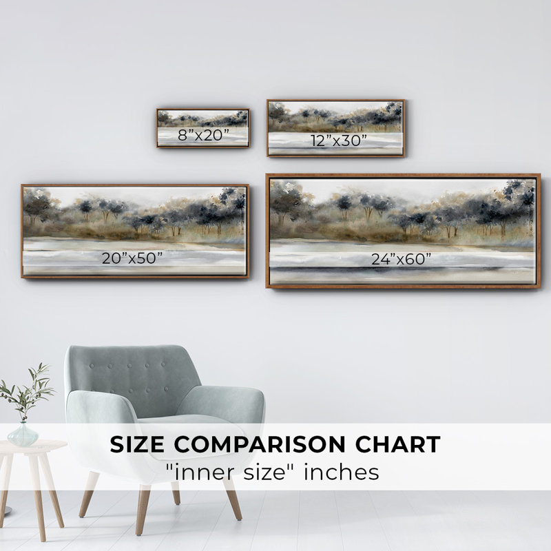 Silent River- Framed Canvas