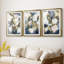 FLORAL Series DCLVII - Impression encadrée sur mesure de qualité supérieure - 3 pièces-334182056-334182051