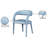 Sylvester Faux Leather Dining Chair-1854756141