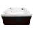 Hudson Bay Spas 19 - Jet Acrylic Square Plug And Play Hot Tub