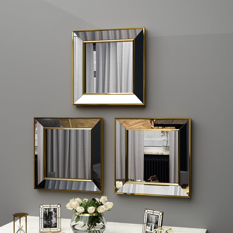 Culpepper Glass Flat Wall Mirror